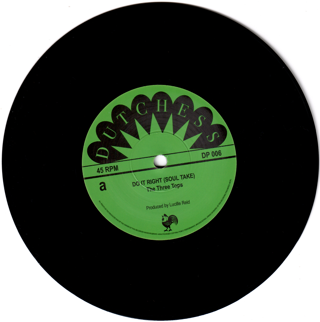 The Three Tops / Alton Ellis - Do It Right (Soul Take) / Groovy Thing | Dutchess (DP 006) - main
