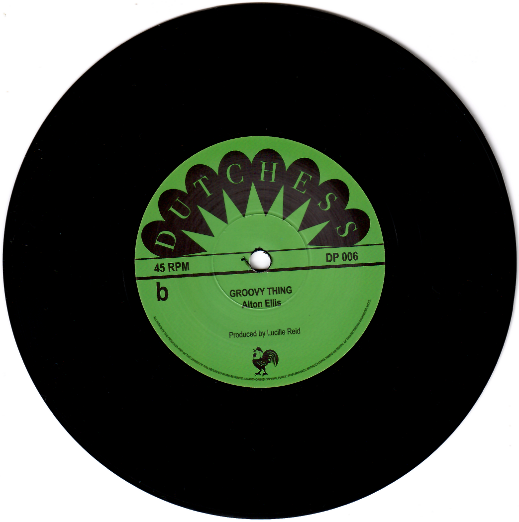 The Three Tops / Alton Ellis - Do It Right (Soul Take) / Groovy Thing | Dutchess (DP 006) - 2