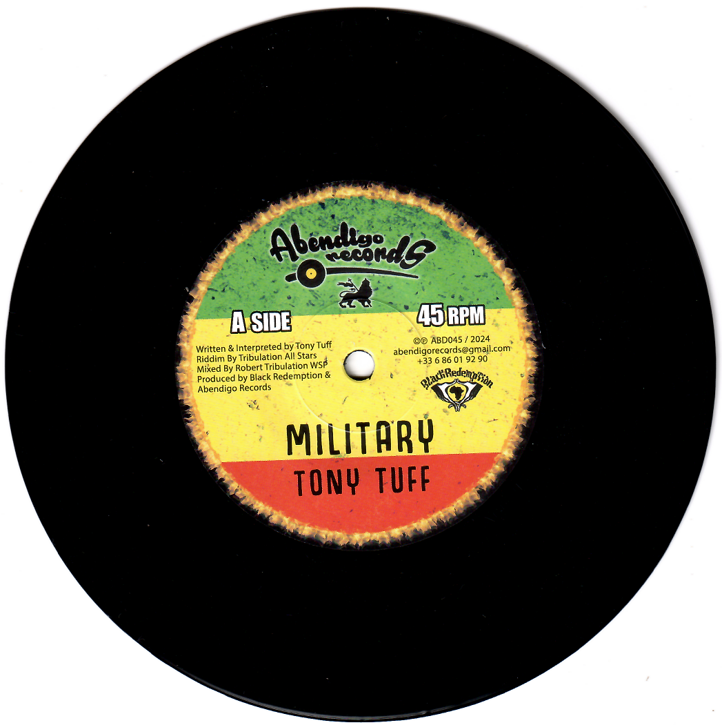 Tony Tuff - Military | Abendigo Records (ABD045) Tony Tuff - Military | Abendigo Records (ABD045)