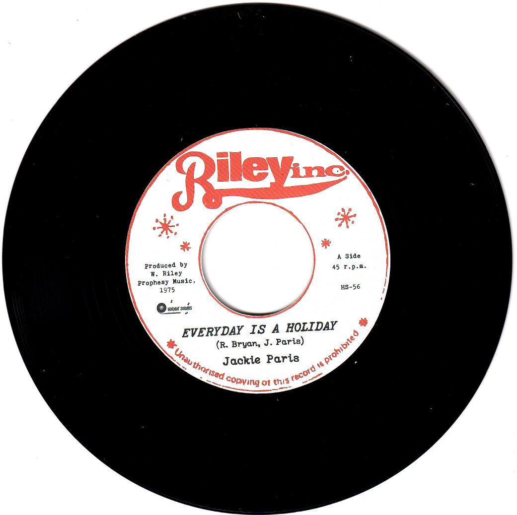 Jackie Paris - Everyday Is A Holiday | Riley Inc. (-)