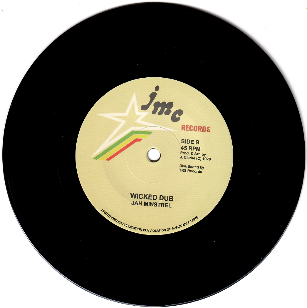 Jah Minstrel - Wicked Shall Not Enter | Jmc Records (TRS-JMC-2) - 2