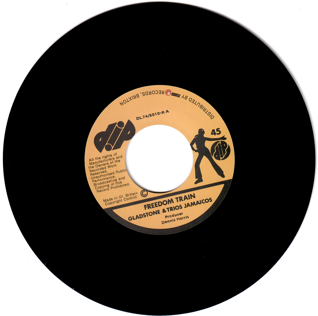Gladstone & Trios Jamaicos - Freedom Train | Dip (DLR74/5010-R) - main