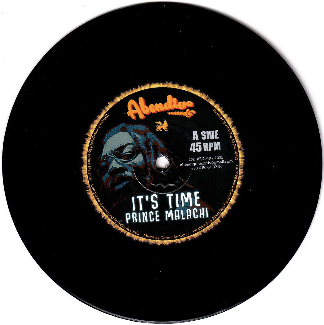 Prince Malachi - It's Time | Abendigo Records (ABD019) - main