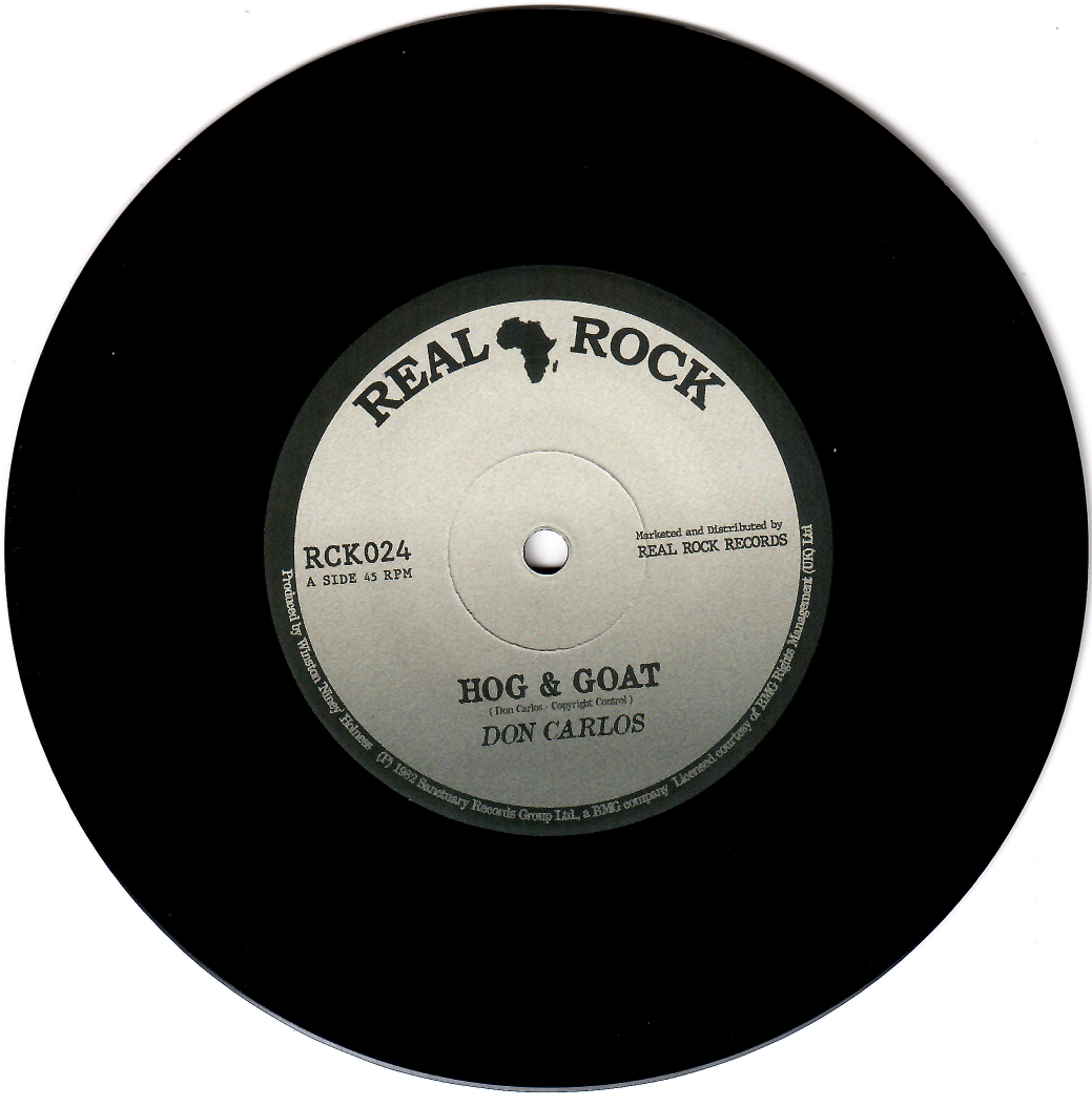 Don Carlos - Hog And Goat | Real Rock (RCK 024) - main Don Carlos - Hog And Goat | Real Rock (RCK 024) - main