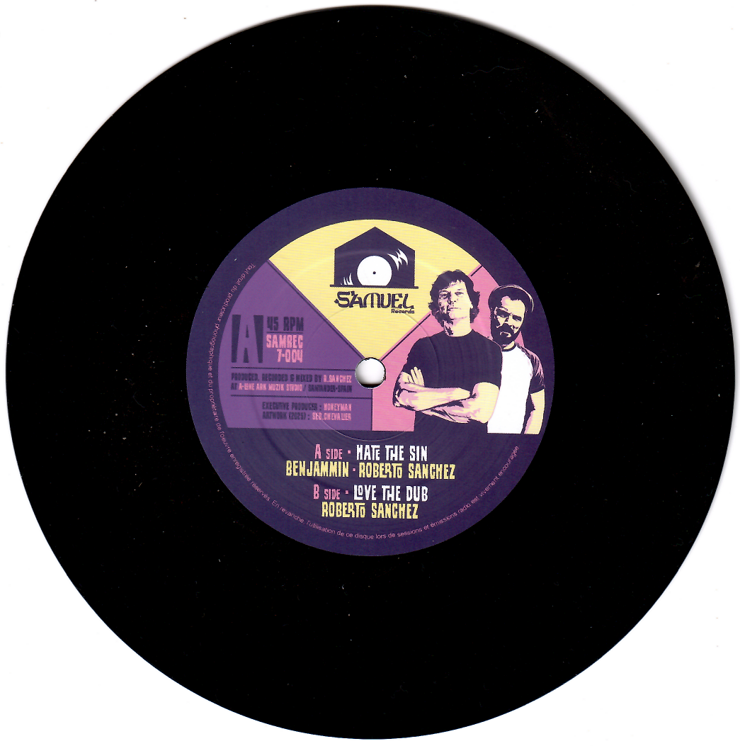 Benjammin , Roberto Sanchez - Hate The Sin | Samuel Records (SamRec 7-004) - main Benjammin , Roberto Sanchez - Hate The Sin | Samuel Records (SamRec 7-004) - main