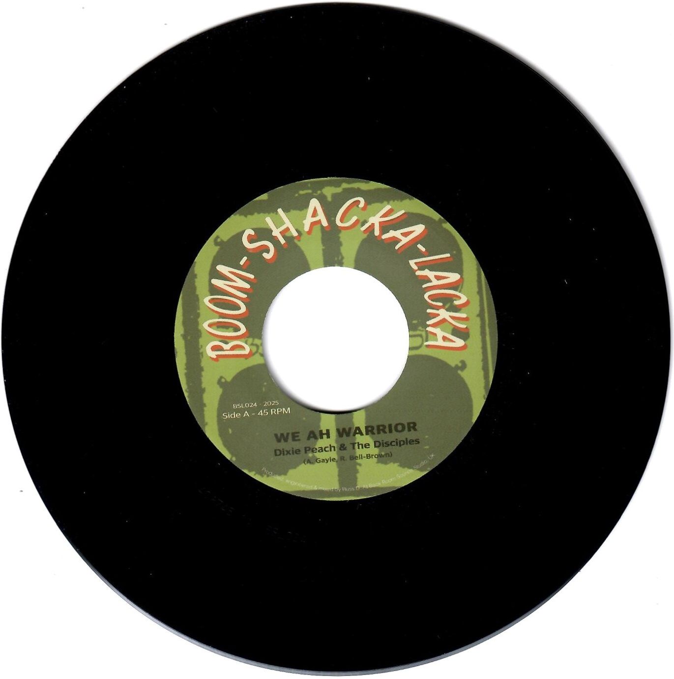 Dixie Peach - We Ah Warrior | Boom Shacka Lacka (BSL024) - main