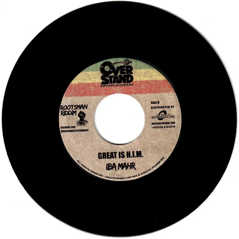 Jah9 / Iba Mahr - Reverence / Great Is H.I.M. | Overstand Entertainment (OVERSTAND 002) - 2