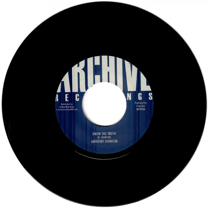 Anthony Johnson - Know The Truth | Archive Recordings (AR7026) - main