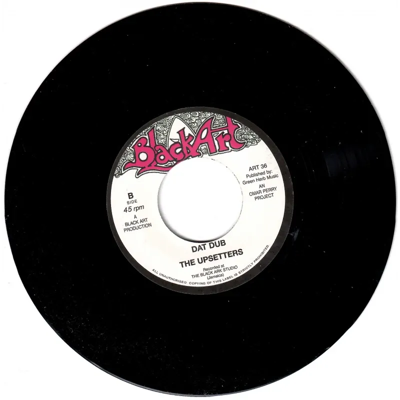 Junior Dread / The Upsetters - A Wah Dat / Dat Dub | Black Art (ART 36) - 2