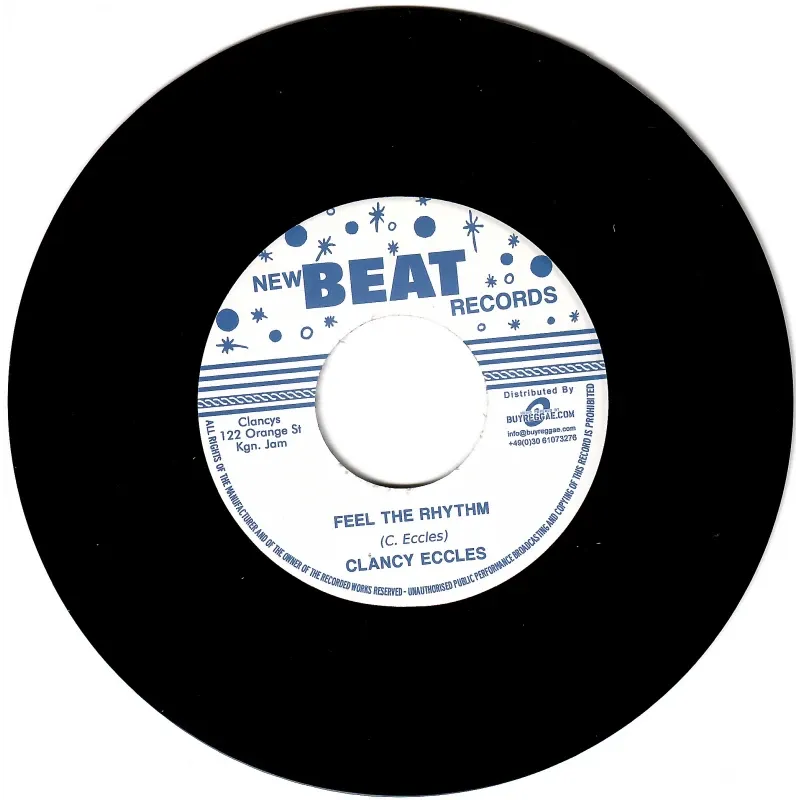 Clancy Eccles - Fattie Fattie / Feel The Rhythm | New Beat Records (NBREU001) - 2
