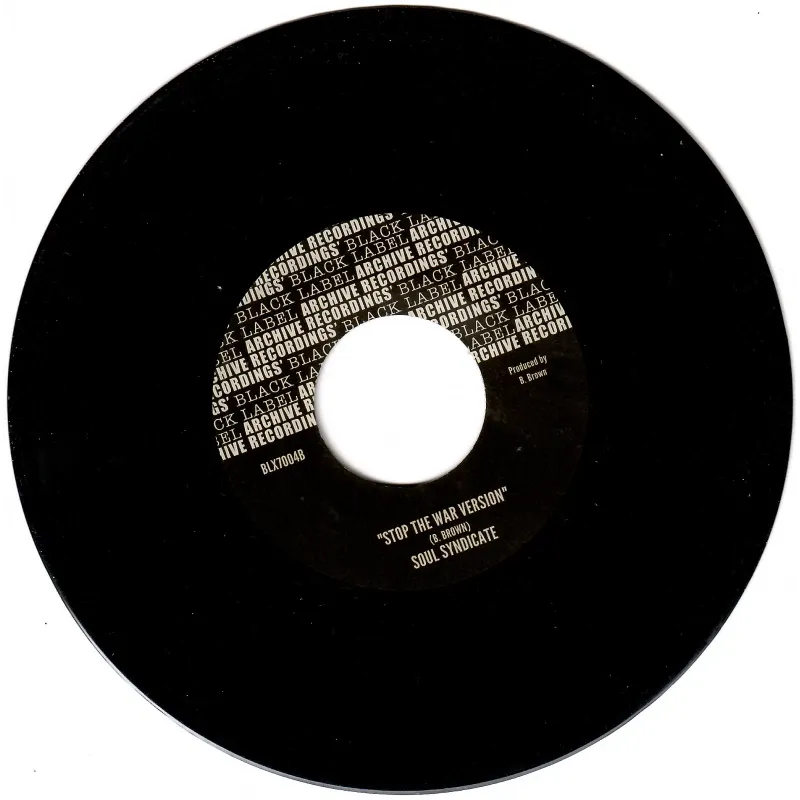 Sylvan White / Soul Syndicate - Stop The War | Archive Recordings' Black Label (BLX7004) - 2 Sylvan White / Soul Syndicate - Stop The War | Archive Recordings' Black Label (BLX7004) - 2
