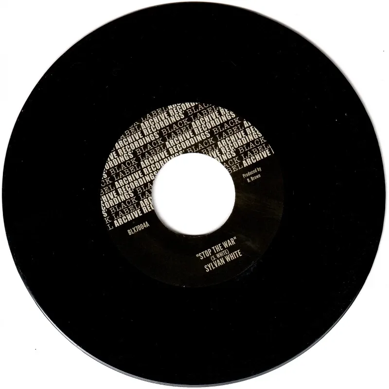 Sylvan White / Soul Syndicate - Stop The War | Archive Recordings' Black Label (BLX7004)