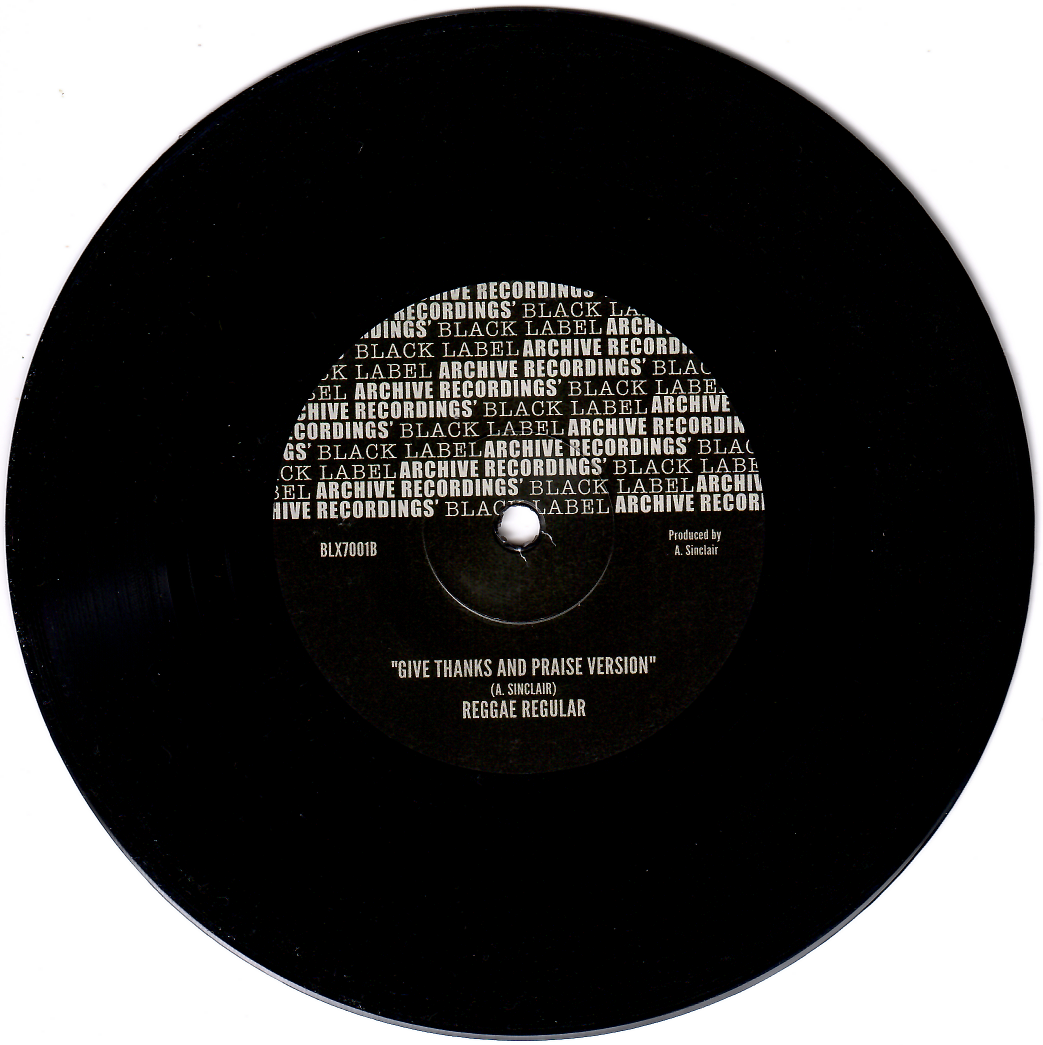 Earl Dorango And Reggae Regular - Give Thanks And Praise | Archive Recordings' Black Label (BLX7001) - 2