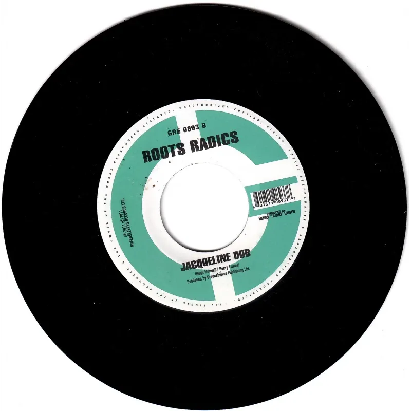 Hugh Mundell - Jacqueline | Greensleeves Records (GRE 0893) - 2