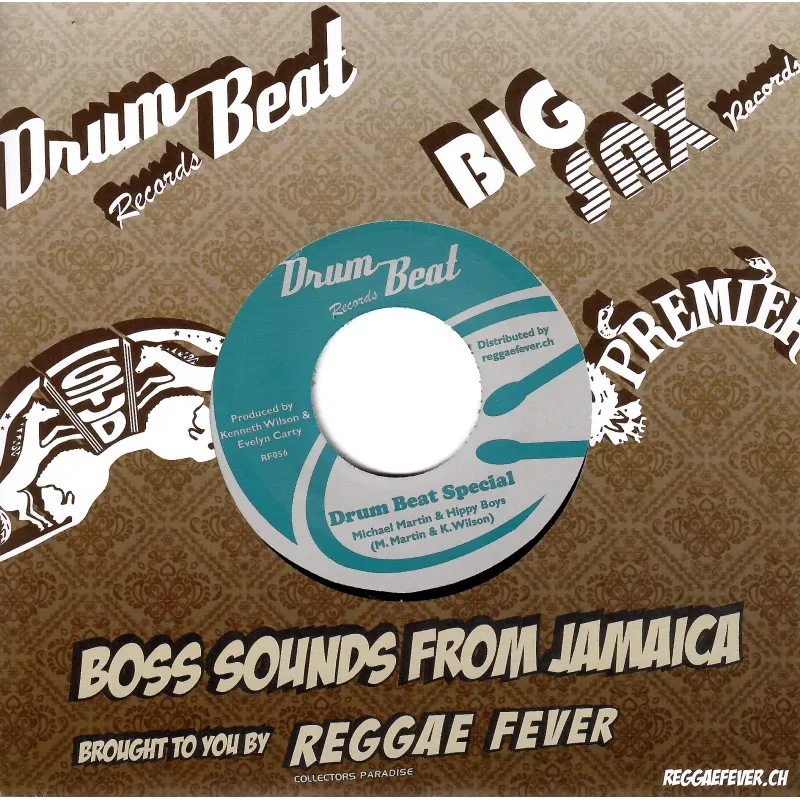 Clarendonians / Michael Martin & Hippy Boys - How Sweet It Is / Drum Beat Special | Drum Beat Records (RF056) - 2 Clarendonians / Michael Martin & Hippy Boys - How Sweet It Is / Drum Beat Special | Drum Beat Records (RF056) - 2