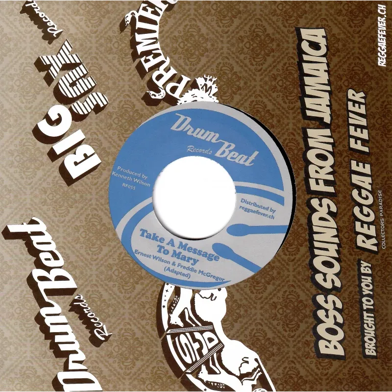 Ernest Wilson & Freddie McGregor / Michael Martin + Hippy Boys - Take A Message To Mary / Spy 13 | Drum Beat Records (RF055) - main Ernest Wilson & Freddie McGregor / Michael Martin + Hippy Boys - Take A Message To Mary / Spy 13 | Drum Beat Records (RF055) - main