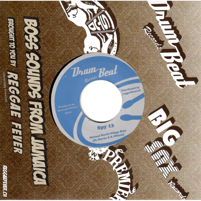 Ernest Wilson & Freddie McGregor / Michael Martin + Hippy Boys - Take A Message To Mary / Spy 13 | Drum Beat Records (RF055) - 2 Ernest Wilson & Freddie McGregor / Michael Martin + Hippy Boys - Take A Message To Mary / Spy 13 | Drum Beat Records (RF055) - 2