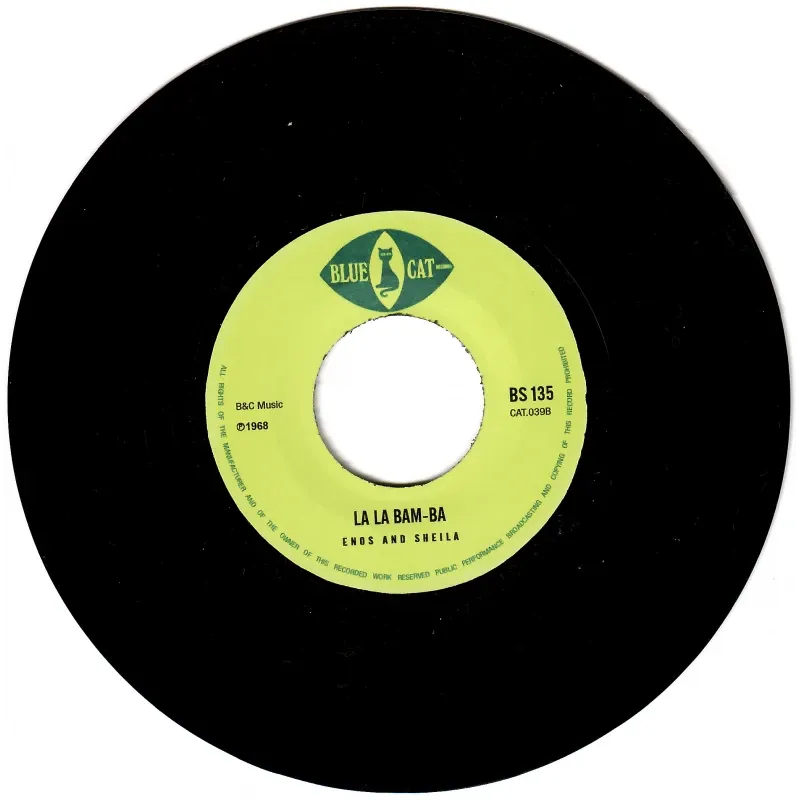 Enos And Sheila / Untouchables - La La Bam-Ba / Wall Flower | Blue Cat Records (BS 135 / BS 136)