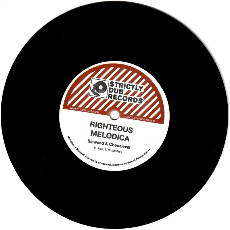 Earl Sixteen / Bisweed & Chaozlevel - Righteous Groove / Righteous Melodica | Strictly Dub Records (SDRV7003) - 2 Earl Sixteen / Bisweed & Chaozlevel - Righteous Groove / Righteous Melodica | Strictly Dub Records (SDRV7003) - 2