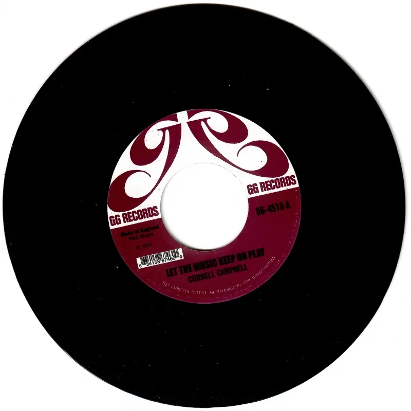Cornell Campbell - Let The Music Keep On Play | GG Records (GG-4518)