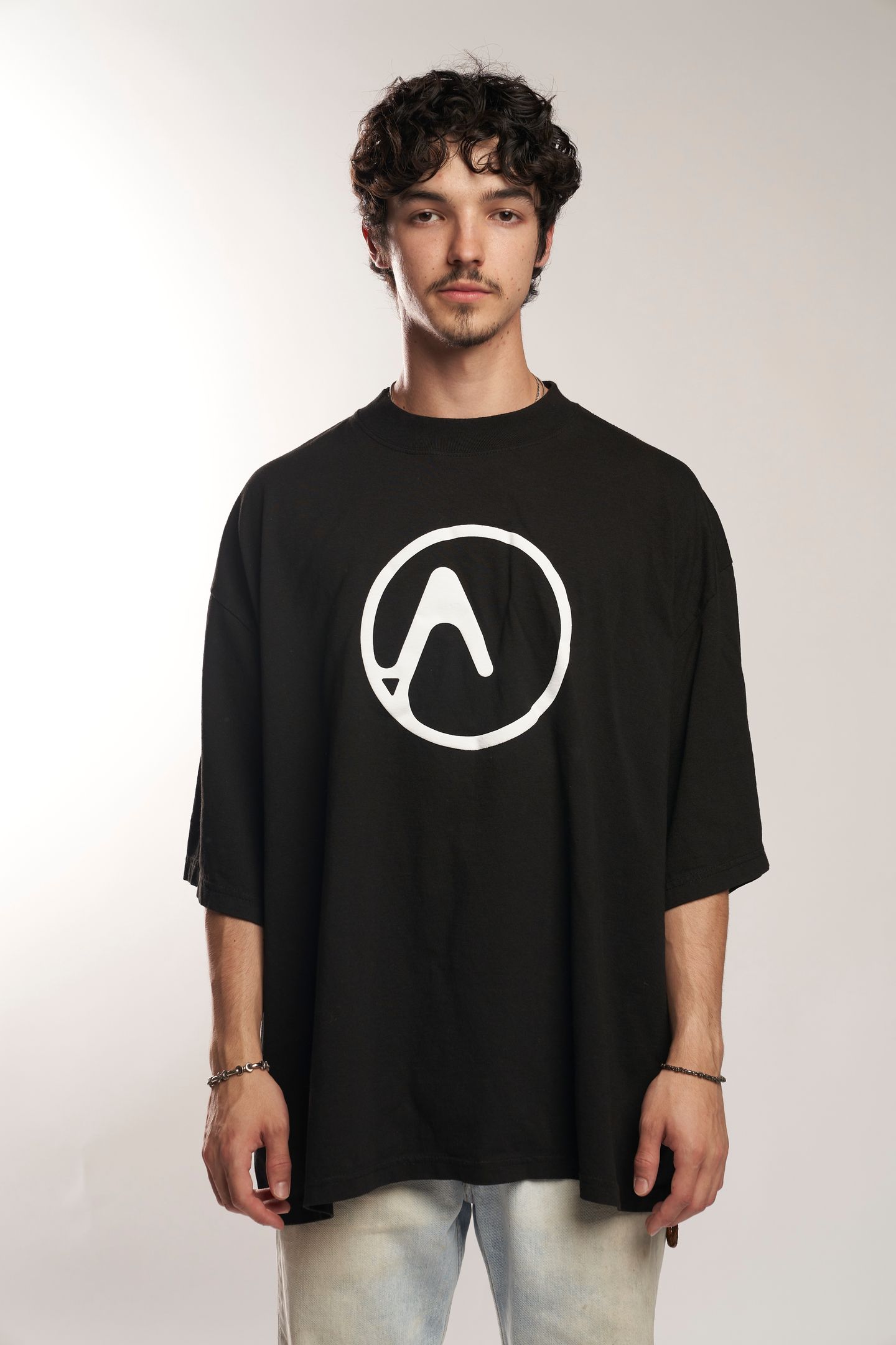 agora - Black Logo Tee