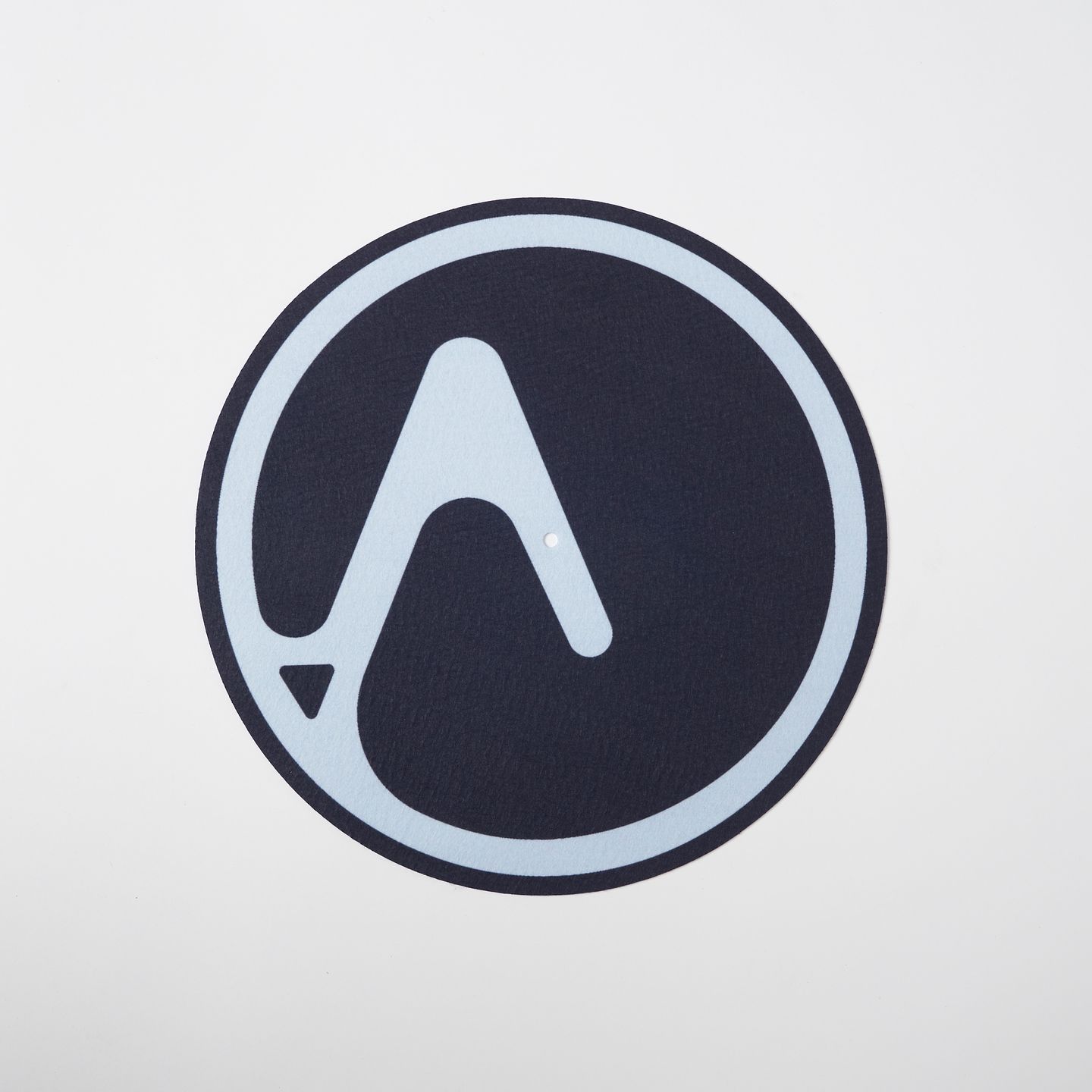 SLIPMAT pack (pair) - Logo Slipmat Pair (mirrored) | 1x powder blue + 1x black slipmat (PBB01) - 4
