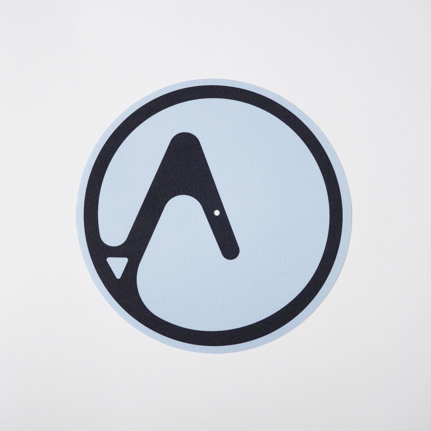 SLIPMAT pack (pair) - Logo Slipmat Pair (mirrored) | 1x powder blue + 1x black slipmat (PBB01) - 5