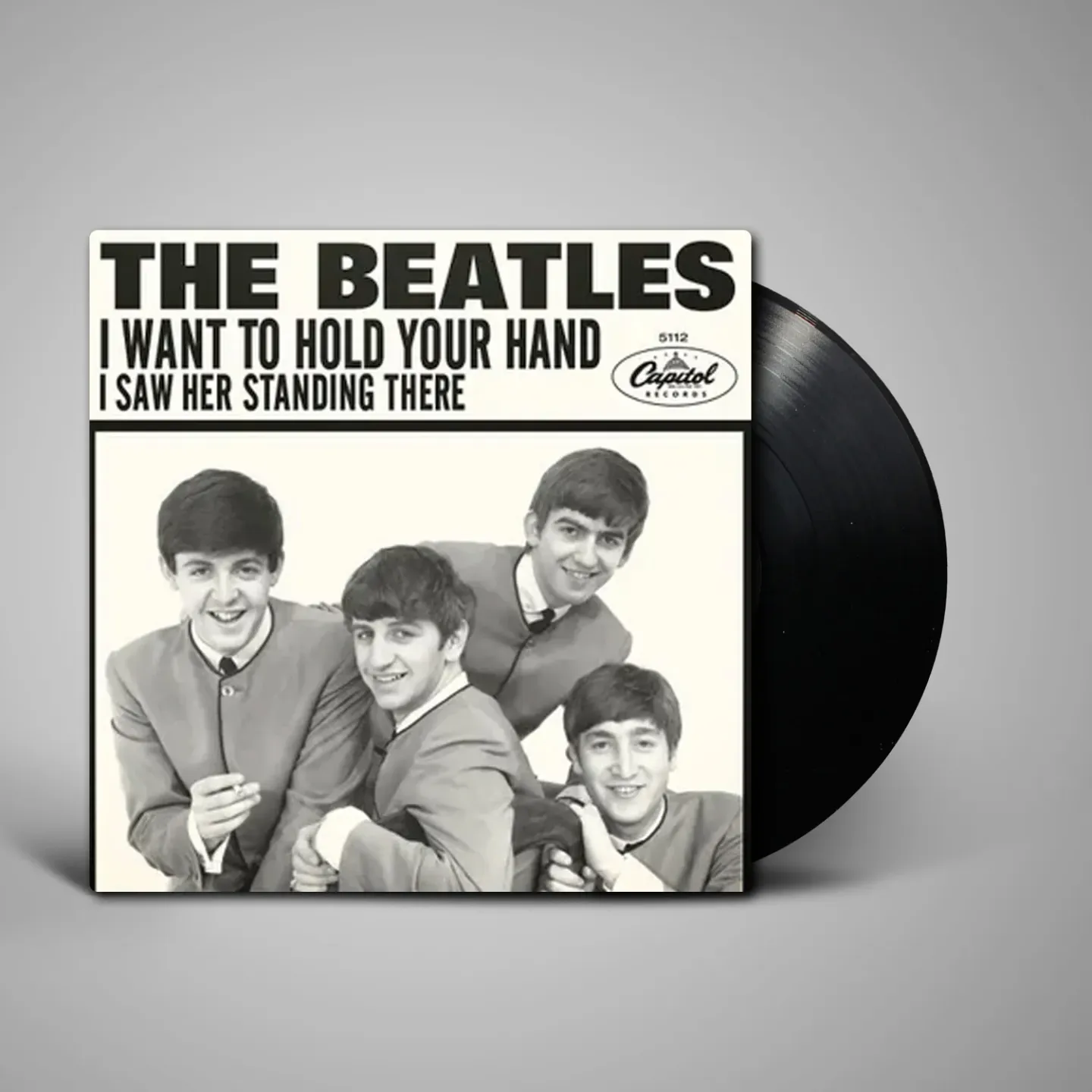 The Beatles - I Want To Hold Your Hand / I Saw Her Standing There | Capitol Records (5112) - main