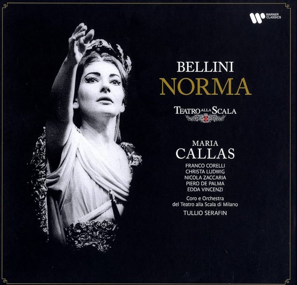 Vincenzo Bellini , Maria Callas , Franco Corelli , Christa Ludwig , Nicola Zaccaria , Piero De Palma , Edda Vincenzi , Coro Del Teatro Alla Scala , Orchestra Del Teatro Alla Scala , Coro Del Teatro Dell'Opera Di Roma , Tullio Serafin - Norma | Warner Classics (5054197344633)