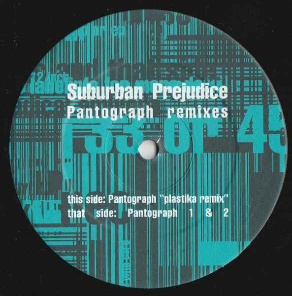 Suburban Prejudice - Pantograph Remixes | Madagascar (MAD031) - main Suburban Prejudice - Pantograph Remixes | Madagascar (MAD031) - main