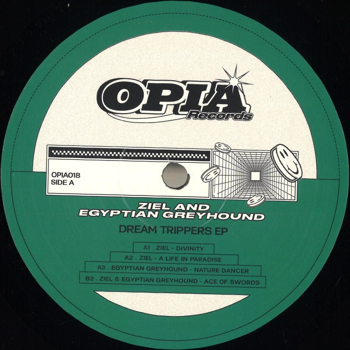 Ziel and Egyptian Greyhound - Ziel and Egyptian Greyhound - Dream Trippers EP | Opia (OPIA018) - main Ziel and Egyptian Greyhound - Ziel and Egyptian Greyhound - Dream Trippers EP | Opia (OPIA018) - main