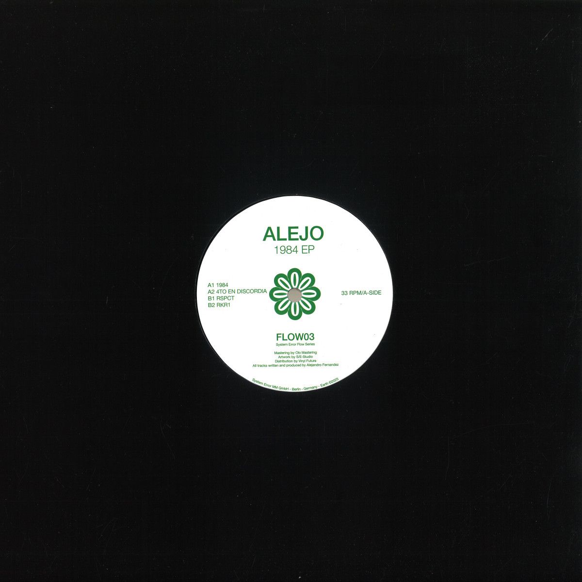 Alejo - Alejo - 1984 EP | System Error (FLOW03) - 2