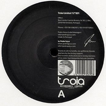 Pedro Goya - Margarida EP | Troia Limited Recordings (TLMT12001)