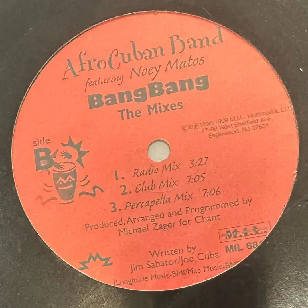 Love Childs Afro Cuban Blues Band Featuring Noey Matos - Bang Bang (The Mixes) | M.I.L. Multimedia (MIL 6815) - main Love Childs Afro Cuban Blues Band Featuring Noey Matos - Bang Bang (The Mixes) | M.I.L. Multimedia (MIL 6815) - main