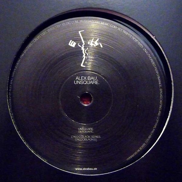 Alex Bau - Unsquare | Credo Black Series (CREDOBLACK03) - 2