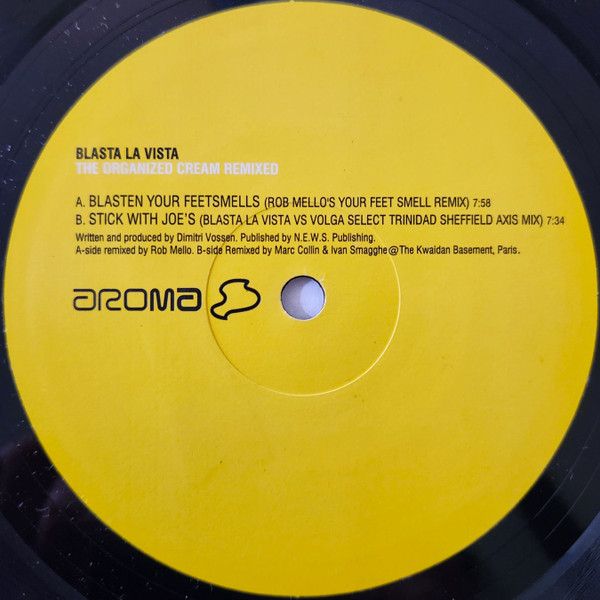 Blasta La Vista - The Organized Cream Remixed | Aroma (AROMA 010R) - main Blasta La Vista - The Organized Cream Remixed | Aroma (AROMA 010R) - main