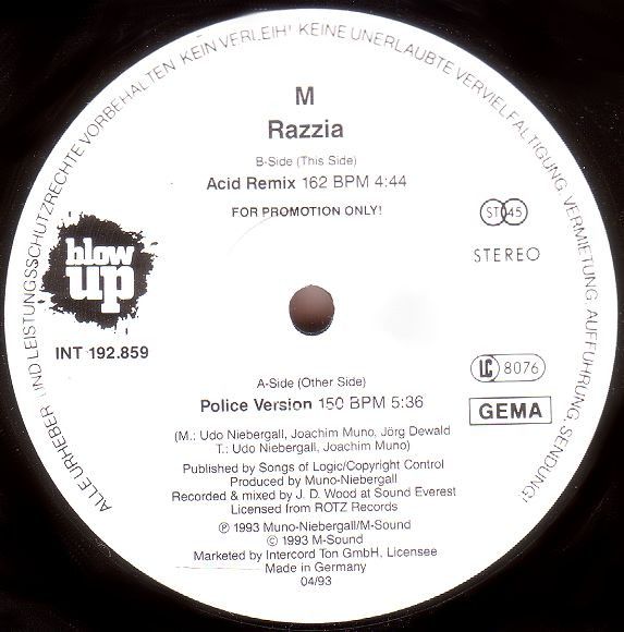 M - Razzia | Blow Up (INT 192.859)