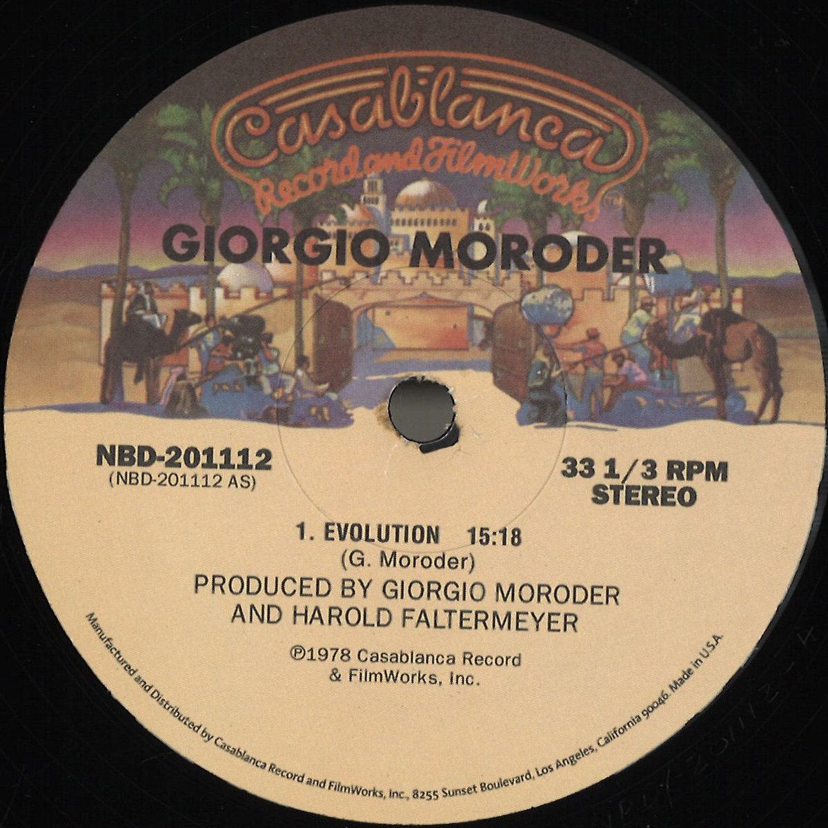 Giorgio Moroder - Evolution / I Wanna Rock You | Casablanca (NBD-201112)