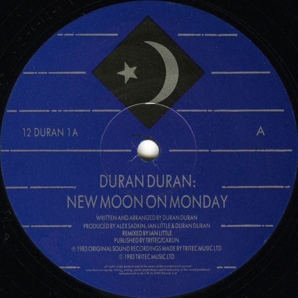 Duran Duran - New Moon On Monday | EMI (12 DURAN 1) - 3