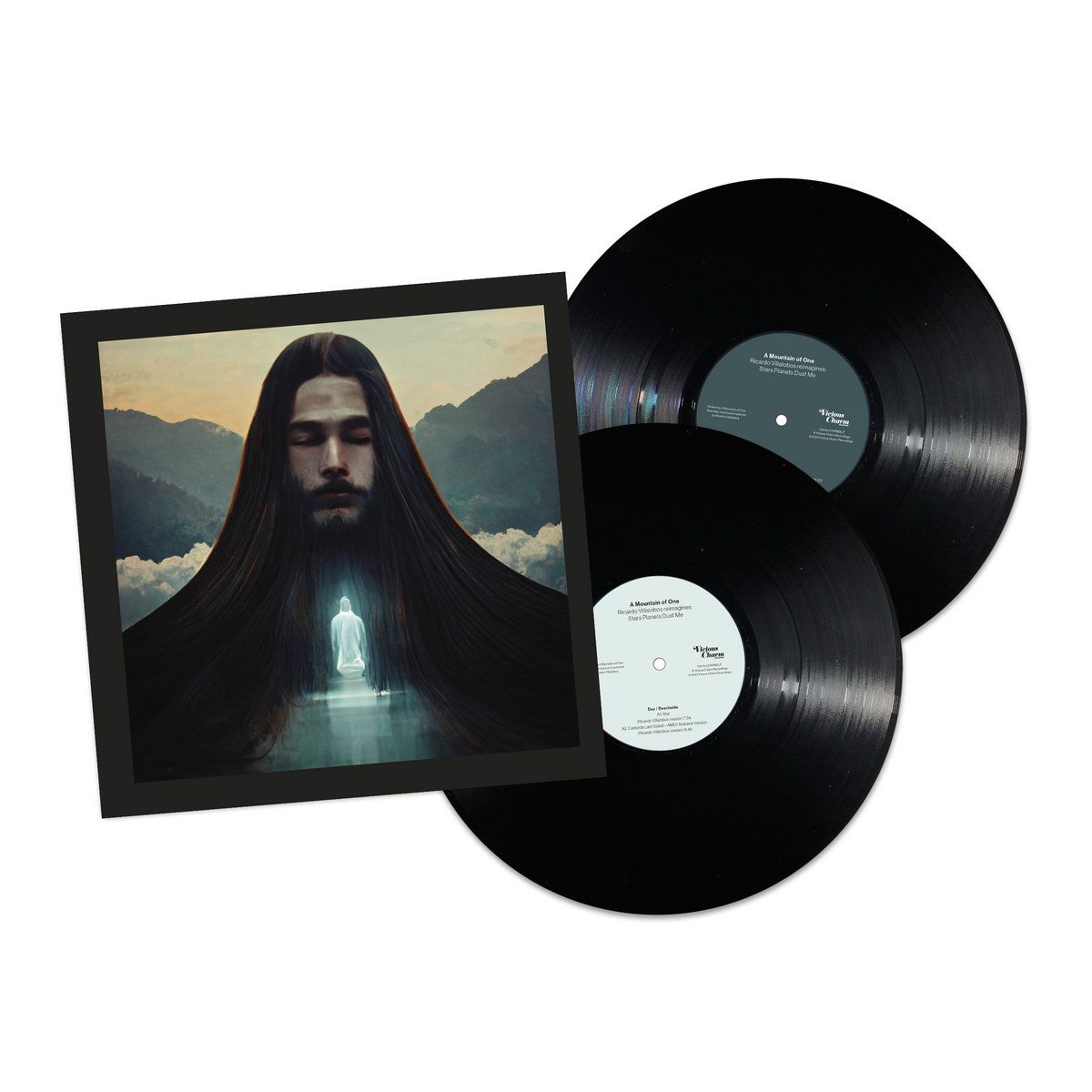 A Mountain Of One - Ricardo Villalobos Reimagines: Stars Planets Dust Me | Vicious Charm Recordings (CHARM2LP) - 2 A Mountain Of One - Ricardo Villalobos Reimagines: Stars Planets Dust Me | Vicious Charm Recordings (CHARM2LP) - 2
