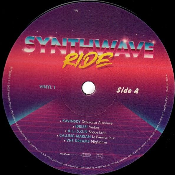 Various - Synthwave Ride | Wagram Music (3476586) - 3 Various - Synthwave Ride | Wagram Music (3476586) - 3