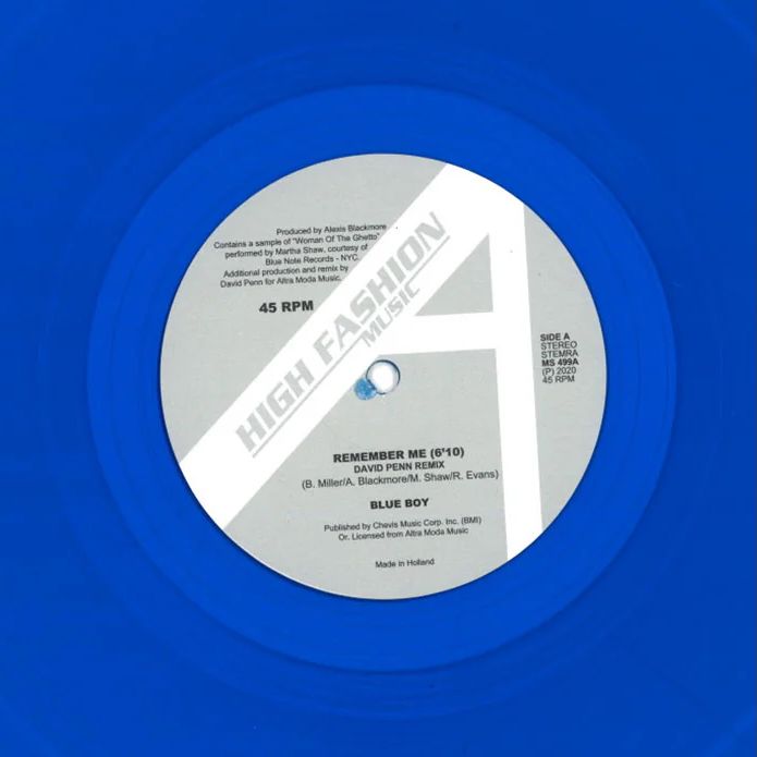 Blue Boy - Remember Me (Remixes) | High Fashion Music (MS499) - 2 Blue Boy - Remember Me (Remixes) | High Fashion Music (MS499) - 2