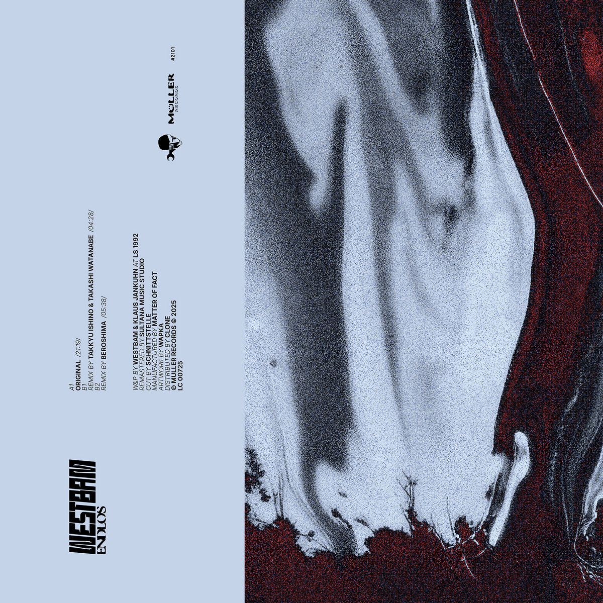 Westbam - Endlos | Müller Records (MULLER 2101) - 2
