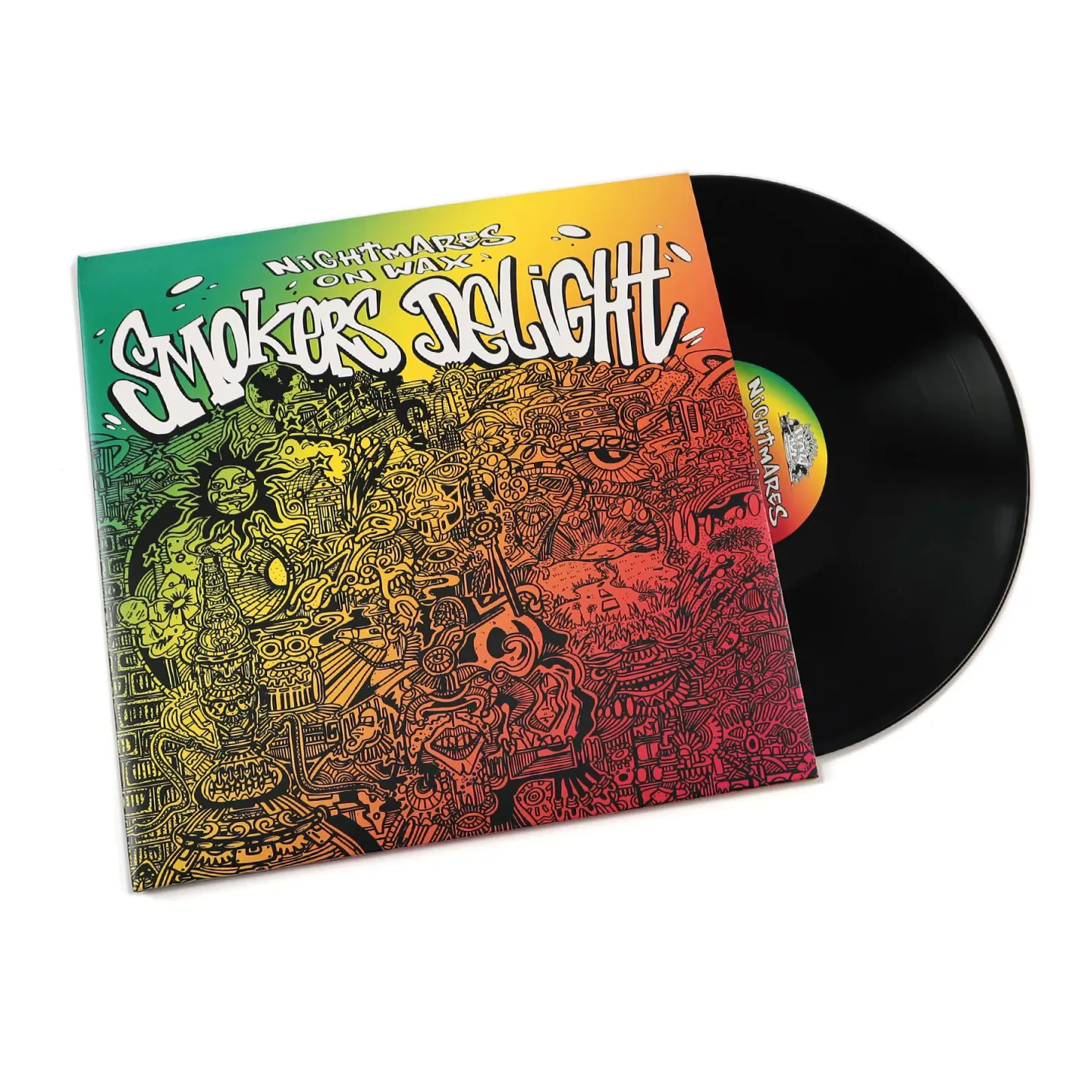 Nightmares On Wax - Smokers Delight | Warp Records (WARP LP 36R) - 2