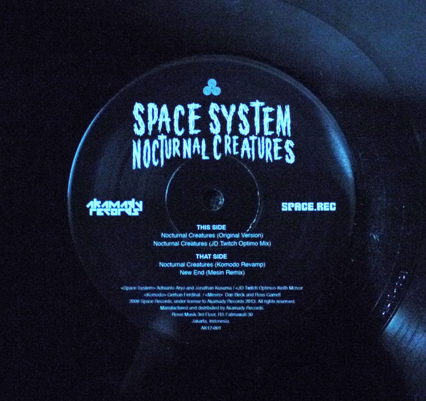 Space System - Nocturnal Creatures | Akamady Records (AK12-001) - main Space System - Nocturnal Creatures | Akamady Records (AK12-001) - main