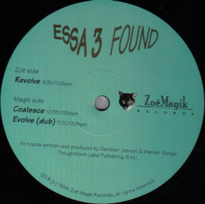 Essa 3 - Found | ZoëMagik Records (ZM 008) Essa 3 - Found | ZoëMagik Records (ZM 008)