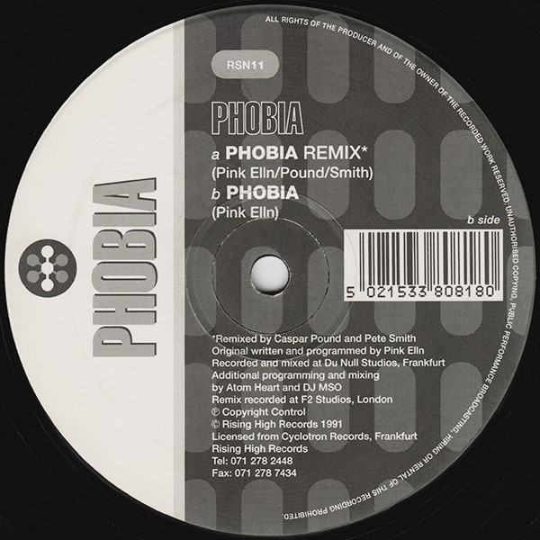 Phobia - Phobia | Rising High Records (RSN11)