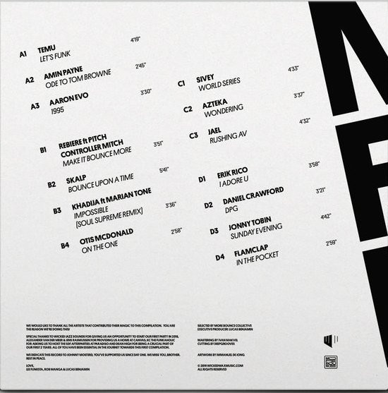 Various - More Bounce Presents Feeding U New Knocks Vol.2 | Wicked Wax Amsterdam (WW008) - 2