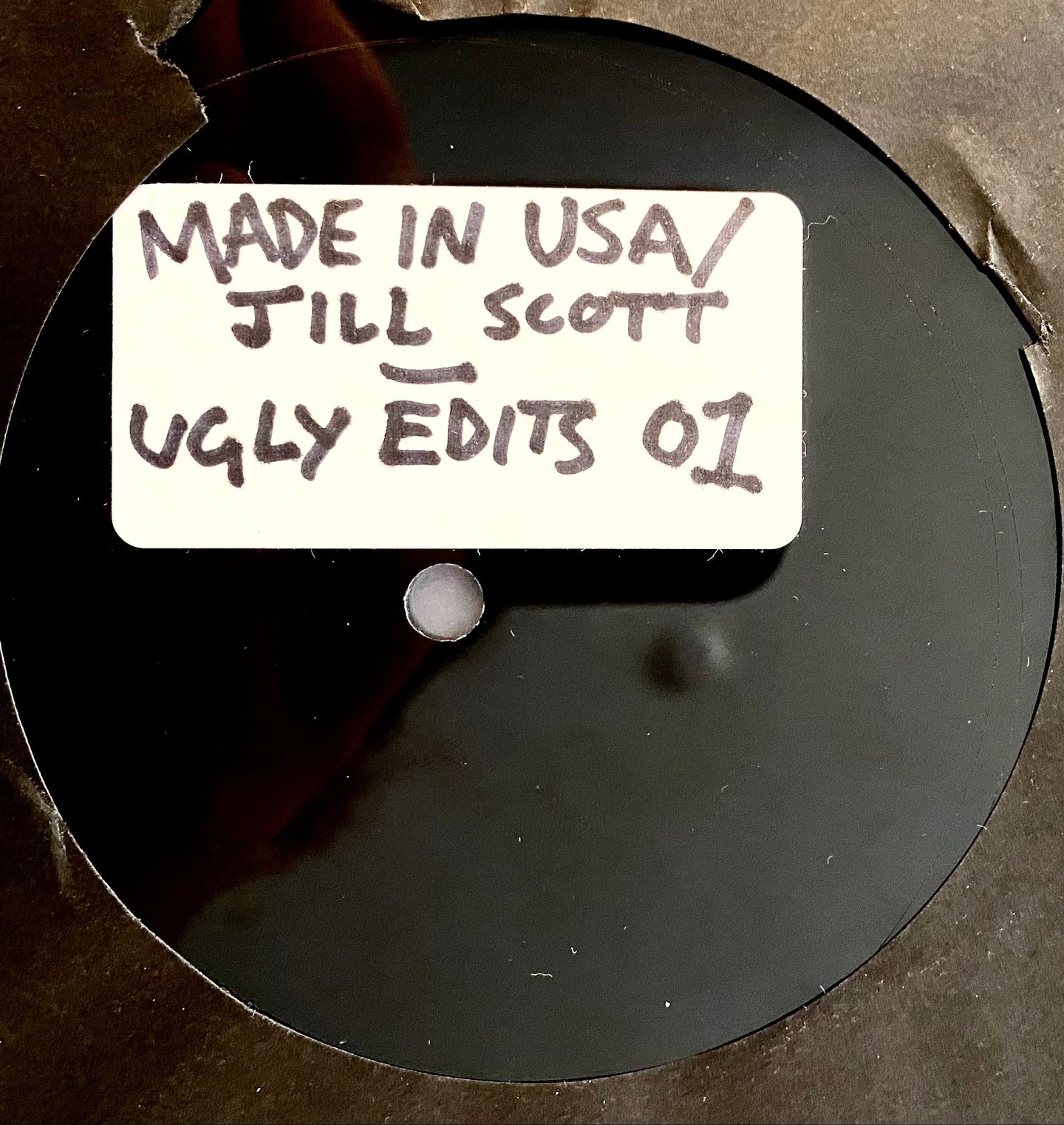 Jill Scott  &  Made In USA - Ugly Edits 01 Acetate TP | Not On Label ()