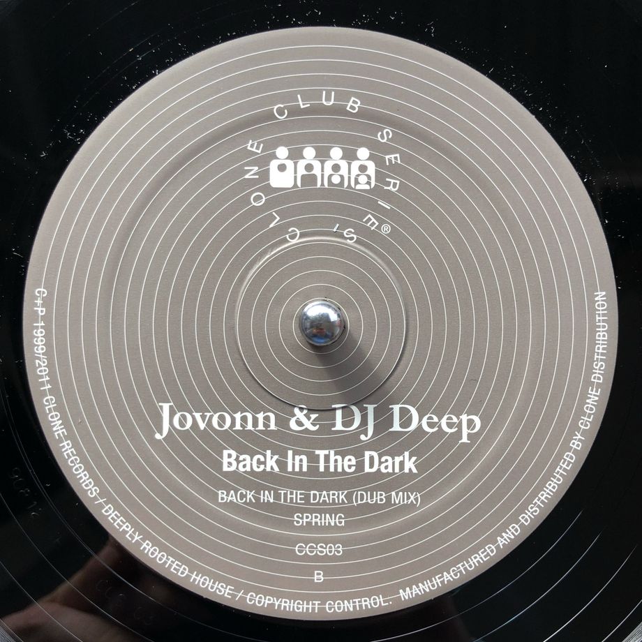 Jovonn & DJ Deep - Back In The Dark | Clone Club Series (CCS03) - main